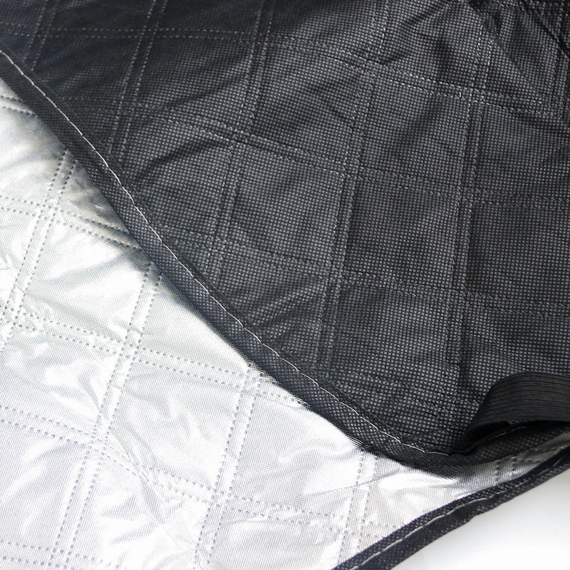All-Season Windshield Snow Cover — Frost & Sun Shield (Silver)